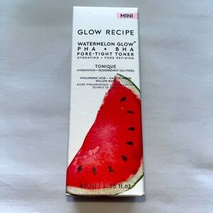 Glow recipe watermelon glow pore tight toner - new never opened